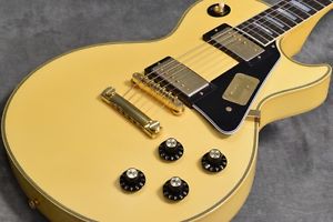 Gibson Custom Shop Limited Run 1974 Les Paul Custom VOS Yellow White