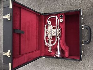 Catelinet HC-20-S Rousseau Bb Cornet-#EX DEMO#Large Bore, Pro Level Instrument-