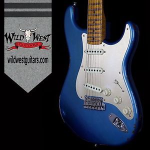 Fender Custom Shop 17 NAMM LTD Roasted 1956 Stratocaster Relic Lake Placid Blue