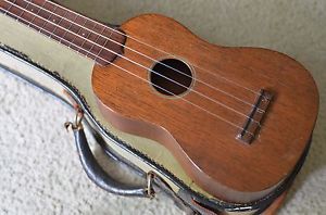 Vintage 1925 Oliver Ditson Dreadnought soprano ukulele Style 0 by CF Martin