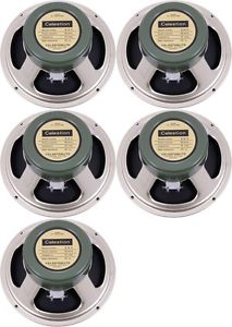 Celestion Heritage G12H(55) 12" 30-Watt Replacement Gui... (5-pack) Value Bundle