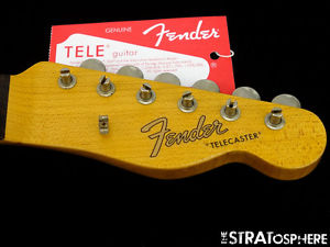Fender Custom Shop Postmodern Relic Telecaster NECK + TUNERS Tele Rosewood '57 V