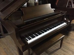 Schimmel grand piano in walnut Satin Finish