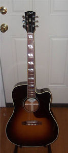 2016 Gibson Hummingbird Pro (cutaway) w/ K&K pickup