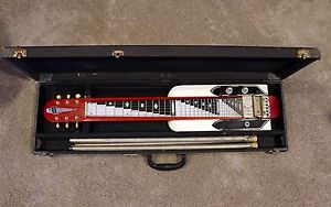 Rare Vintage National Steel Guitar and Case - Very Good Condition