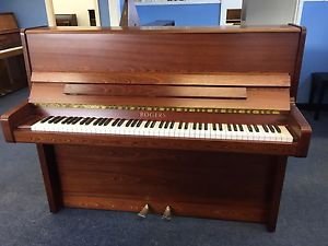 Rogers Upright Piano Mahogany Satin Finish  ** Free Local Delivery*
