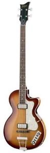 Hofner HCT 500/2-SB Club Electric Bass Guitar