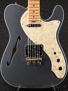 Fender: American Elite Telecaster Thinline Mystic Ice Blue/Maple 2016 USED