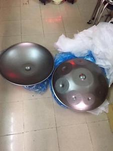 NEW Harmonic Handpan in D Minor 9 notes steel hand drum handpan - Art