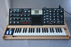 Moog Minimoog Voyager Electric Blue Select Maple Analog Synth FREE SHIPPING