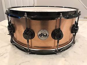 DW Collectors Knurled Bronze Snare Drum