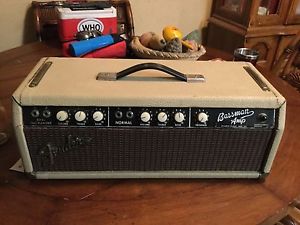 Vintage Fender 64 Blonde Bassman 6G-6B Landgraff