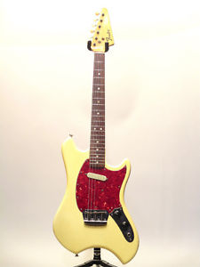 Fender 1969 Music Lander White Vintage Electric Guitar Rare Free Shipping Japan