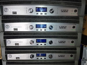 2- CROWN ITECH 9000HD amplifiers in very good condition