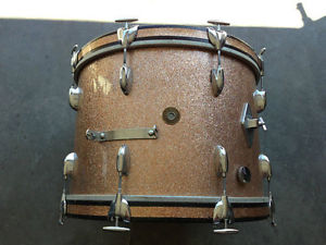 60's Gretsch 20" Champagne Sparkle Bass Drum **ALL ORIGINAL** Non Molested