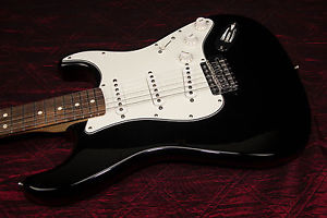 Fender Standard Stratocaster Electric Guitar Black 032007