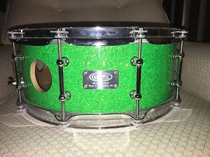 TRAVIS BARKER SIGNED OCDP USA CUSTOM SNARE 14" orange county drum & percussion