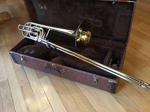 Vintage Bach Stradivarius Model 50B3 Bass Trombone