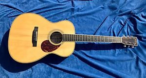 Sigma SOMR-28MLE, Waverly Tuner, Fishman Infinitiv PU, wie Martin OM