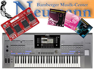 Gebraucht Yamaha Tyros 5-61 + Entertainer Gold - 61 Tasten Arranger Workstation