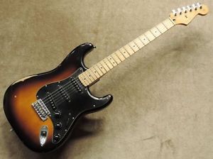 Fender Mexico Road Worn Player Stratocaster 2-Tone Sunburst 2010 F/S Used #G238