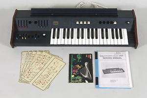 ARP Explorer I model 2911 vintage analog synthesizer + manuals + overlays