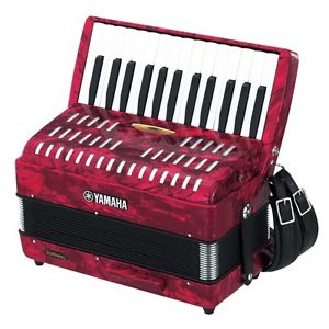YAMAHA S-27E Accordion Soprano 27 Keys Ensemble w/Soft case