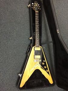 Ibanez 2387 Korina Flying V 1975 75 With Case Near MINT Cleanest On eBay