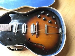 Vintage 1960s Kay Speed Demon Hollow Body Electric