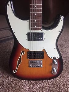 Fender Pawn Shop '72 Stratocaster / Telecaster neck Guitar Sunburst Gig Bag MIJ