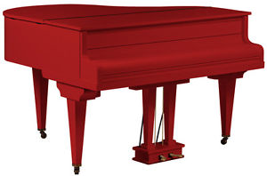 Tesoro Nero - High Gloss Red Baby Grand Piano - Summer Sale 20% off!