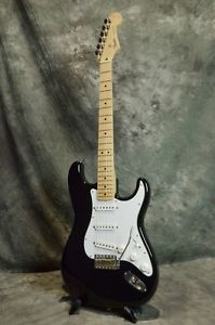 Fender Japan Stratocaster ST-45 BLK guitar From JAPAN/456