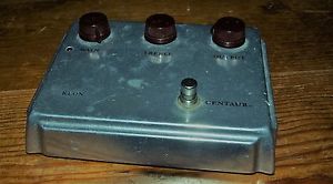 KLON CENTAUR PROFESSIONAL OVERDRIVE EFFECTS PEDAL AUTHENTIC OD SILVER