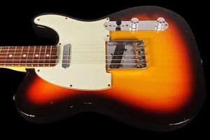 2014 FENDER TELECASTER 1963 CUSTOM SHOP 63 TELE RELIC ~ 3-TONE SUNBURST UNPLAYED