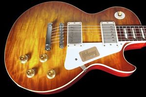2016 GIBSON LES PAUL 1959 CUSTOM SHOP 59 HISTORIC R9 QUILT TOP VOS ~ ICED TEA
