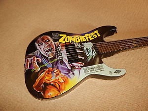ESP LTD Zombiefest #24 Horror Series Kirk Hammett  Coffin Case