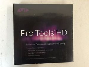 AVID Pro Tools HD12 11HD 10HD Software NEW IN BOX with iLok 2 !! UNREGISTERED!!