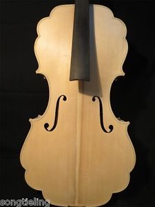 Baroque style lacy solid wood Unfinished Song maestro 4/4 cello #83911