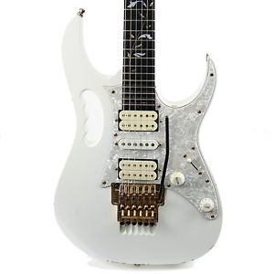 2000 IBANEZ STEVE VAI JEM7V SIGNATURE ELECTRIC GUITAR WHITE FINISH MADE IN JAPAN