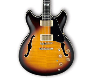 Ibanez JSM10-VYS John Schofield Signature, Vintage Jaune Sunburst (NEUF)