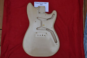 Fender Duosonic Guitar Body  Only Beige/Cream Vintage 1957 Original Finish