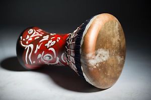 Clay darbuka. Profesional percussion instrument
