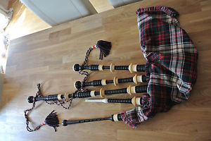 Bagpipe, Dudelsack, Henderson (ca. 1900 - 1920), vintage Bagpipes