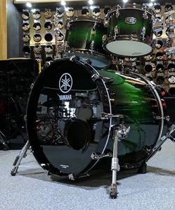 Yamaha Live Custom 4pc Shell Pack – Emerald Shadow Sunburst – Pre-owned