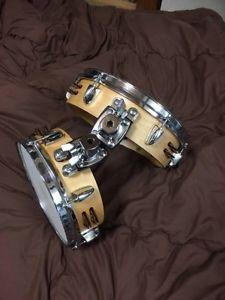 Very Rare! YAMAHA Alex Acua Signature Tamborito Percussion Drum 10"&12"