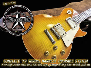 GIBSON LES PAUL HISTORIC R9 YAMANO 1959 REISSUE VOS~ DOYLE COILS PAFs AAAA TOP