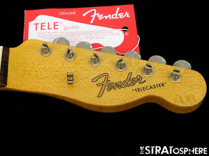 Fender Custom Shop Postmodern Relic Telecaster NECK & TUNERS Tele Rosewood Mod-C