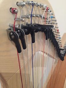 SALFAYE HARP 36 Strings Made Of Solid Wood Beautiful Round Back LARGE.RRP£3100