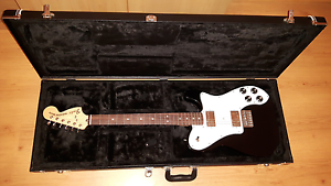 FENDER TELECASTER DELUXE 2016 NERO CHRIS SHIFLETT FOO FIGHTERS + CUSTODIA TRENTO