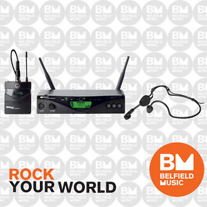 AKG WMS470 Wireless Sports Set Headworn Mic WMS-470 - BNIB - Belfield Music